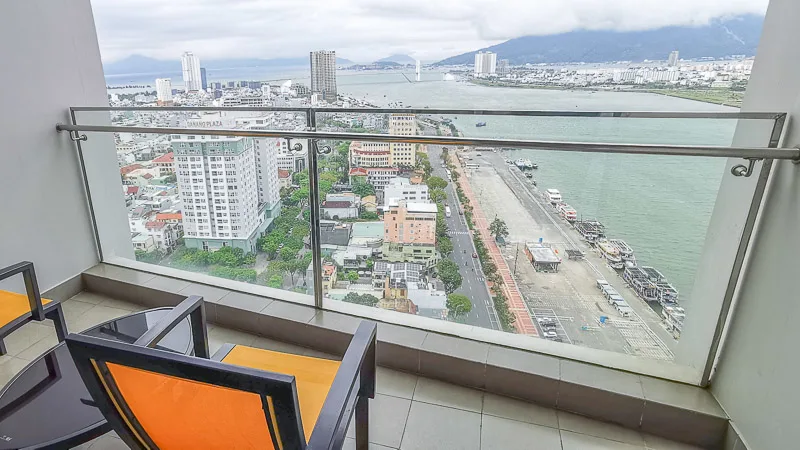 Novotel Danang Premier Han River Review - Corner Suite - Balcony