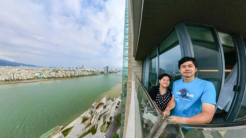 Novotel Danang Premier Han River Review - Corner Suite - Balcony