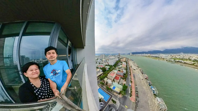 Novotel Danang Premier Han River Review - Corner Suite - Balcony