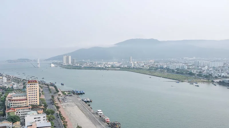 Novotel Danang Premier Han River Review - Corner Suite - Balcony Morning View