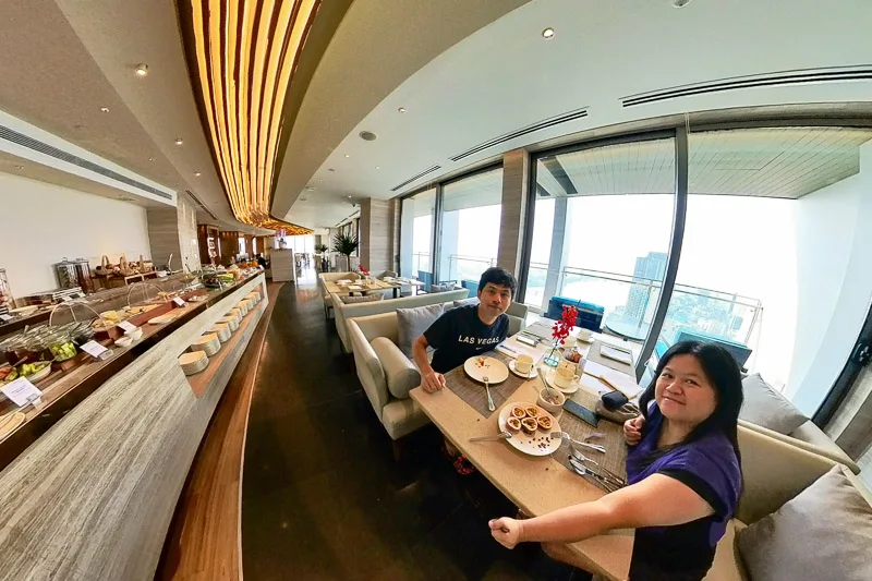 Novotel Danang Premier Han River Review - Breakfast at Premier Lounge