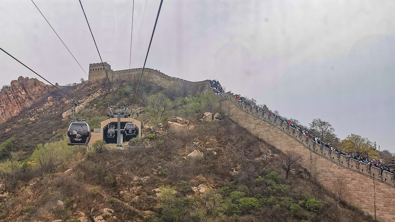 Badaling Great Wall - Cableway