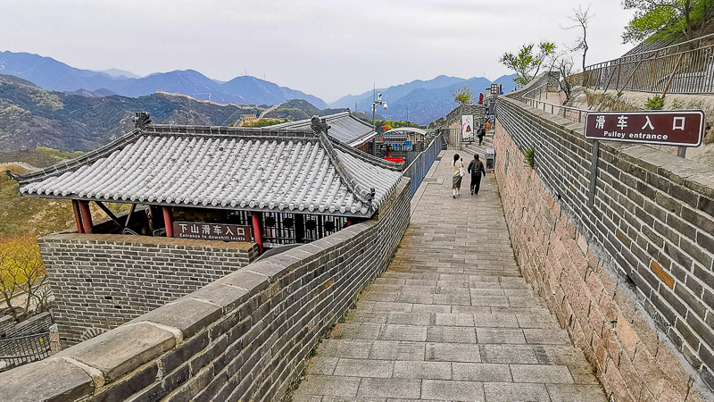 Badaling Great Wall - Pulley