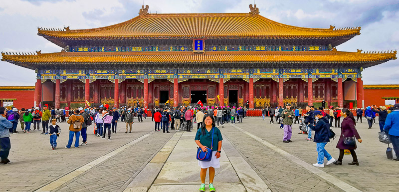Forbidden City in Beijing China - Central Axis - Hall of Supreme Harmony