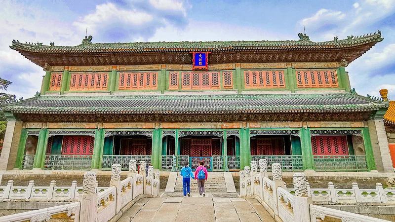 Forbidden City in Beijing China - East Wing Outer Court - Wenyuan Pavilion (Wenhua Palace)