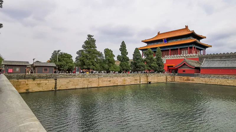 Forbidden City in Beijing China - Gate of Divine Prowess