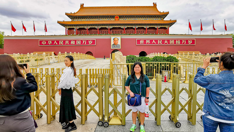 Forbidden City in Beijing China - Tiananmen