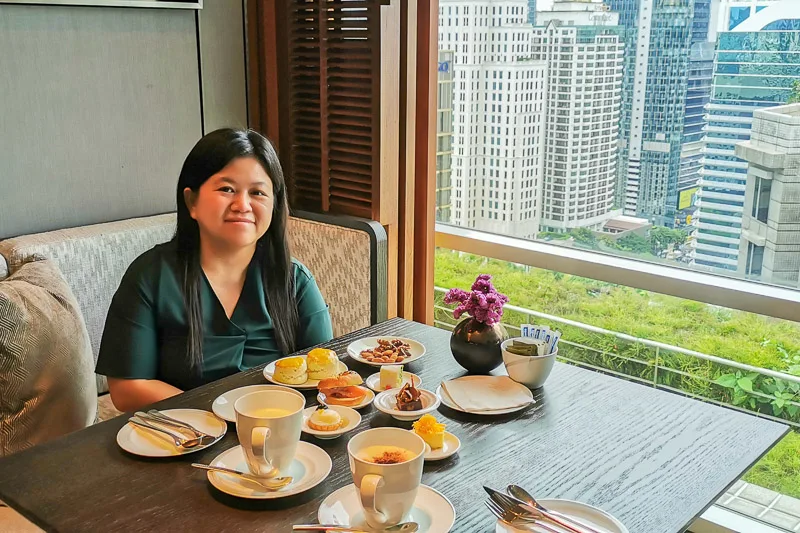 Conrad Bangkok Review - Executive Lounge Afternoon Tea