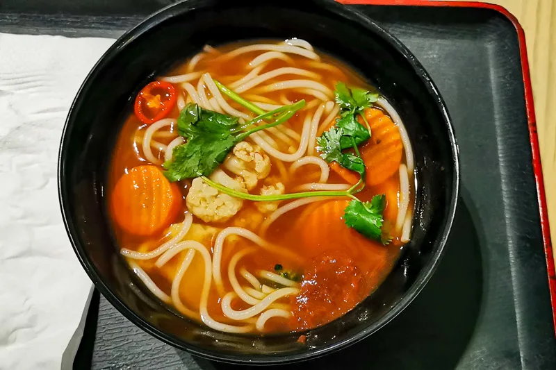 Food at Blossom Lounge Changi Airport Terminal 4