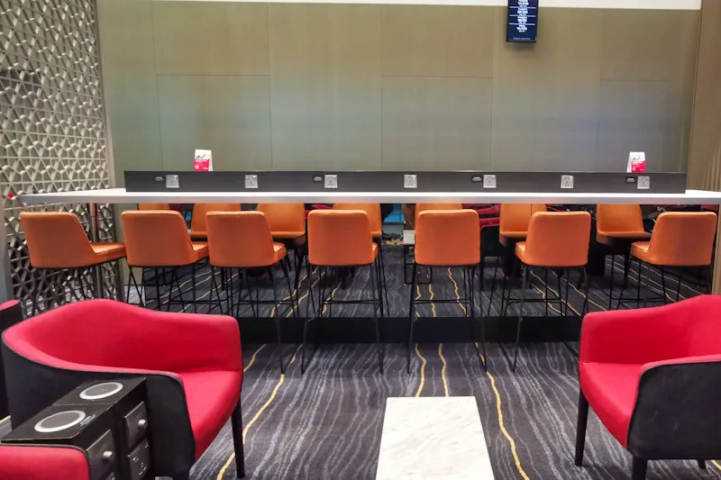 Marhaba Lounge Terminal 3 Review - Seating