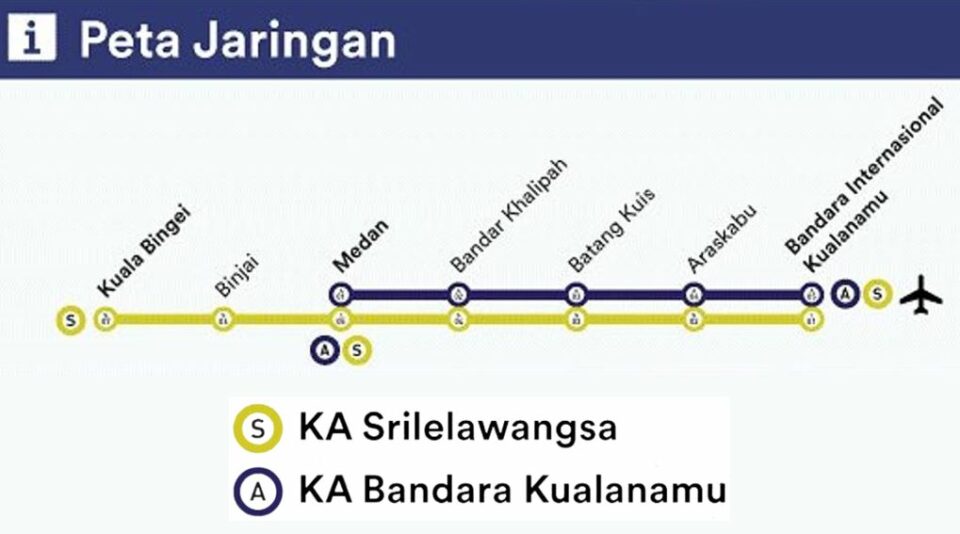 How to Travel Between Kualanamu Airport and Medan City by Airport Railink