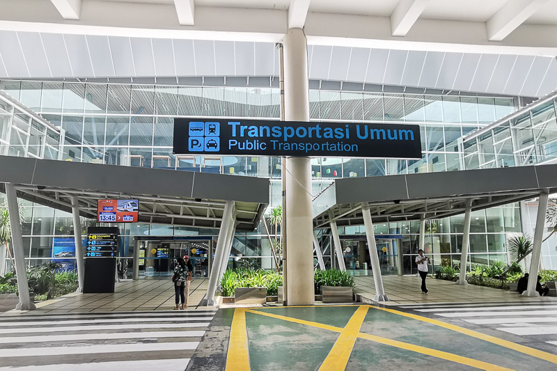 Medan Kualanamu Airport Rail Link - Departing from Kualanamu Station