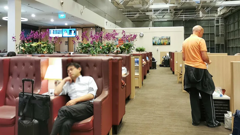 SATS Premier Lounge at Terminal 3 Singapore Review - Seating