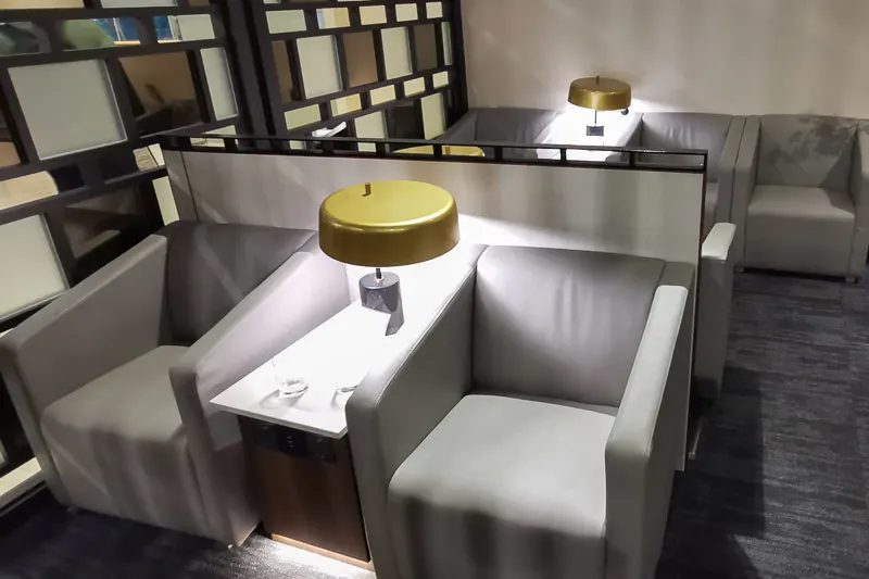 SATS Premier Lounge at Terminal 3 Singapore Review - Seating