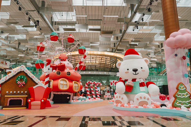 Christmas in Singapore 2023 - Changi Airport
