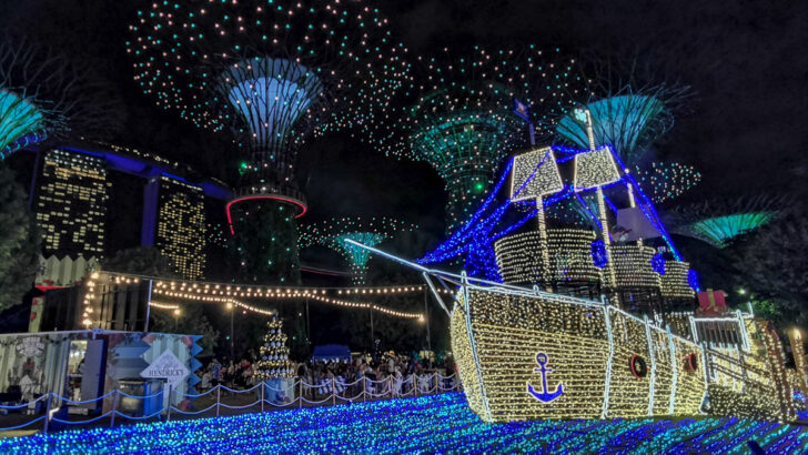 A Guide to Christmas Wonderland 2023 at Gardens by the Bay Singapore