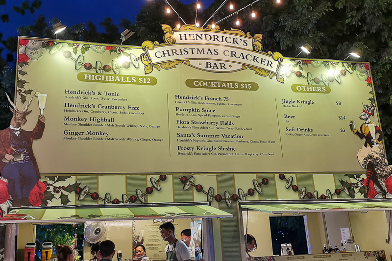Singapore Christmas Wonderland 2023 - Festive Dining at Supertree Grove