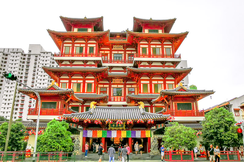 Chinatown Chinese New Year 2024 - Buddha Tooth Relic Temple