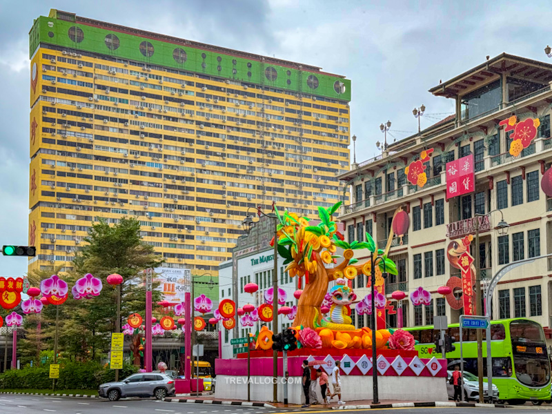 Chinatown Chinese New Year 2025 - Street Light Up and Decoration at Main Junction