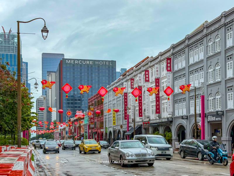 Chinatown Chinese New Year 2025 - Street Light Up and Decoration at Upper Cross Street