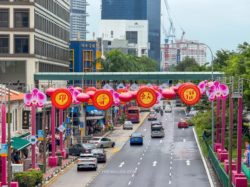 Chinatown Chinese New Year 2025 - Street Light Up and Decoration at New Bridge Road and Eu Tong Sen Street