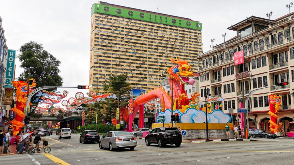 CNY 2024 at Chinatown Street Light Up, Dragon Lanterns, Festive Fair