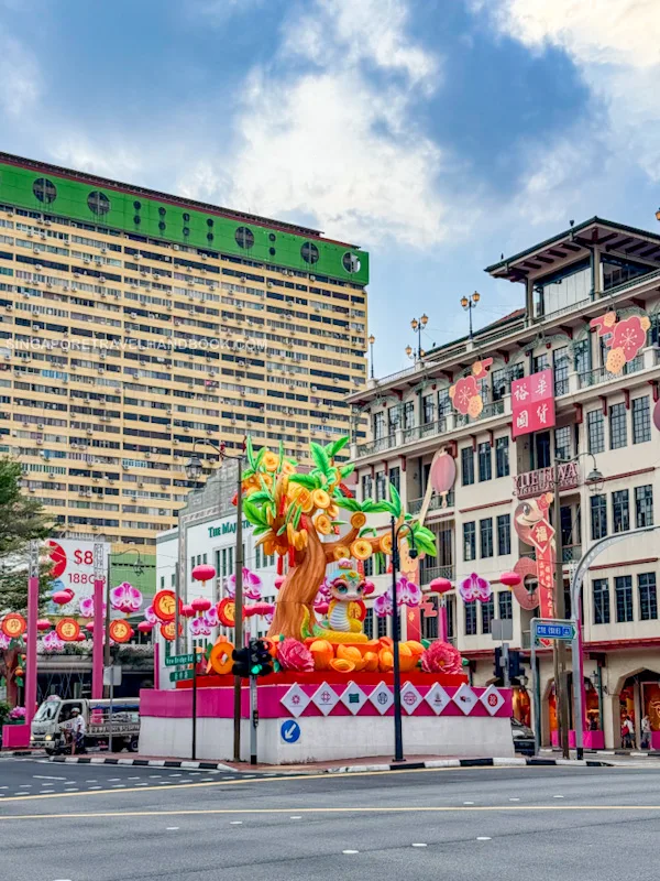 Chinatown Chinese New Year 2025 - Street Light Up and Decoration at Main Junction