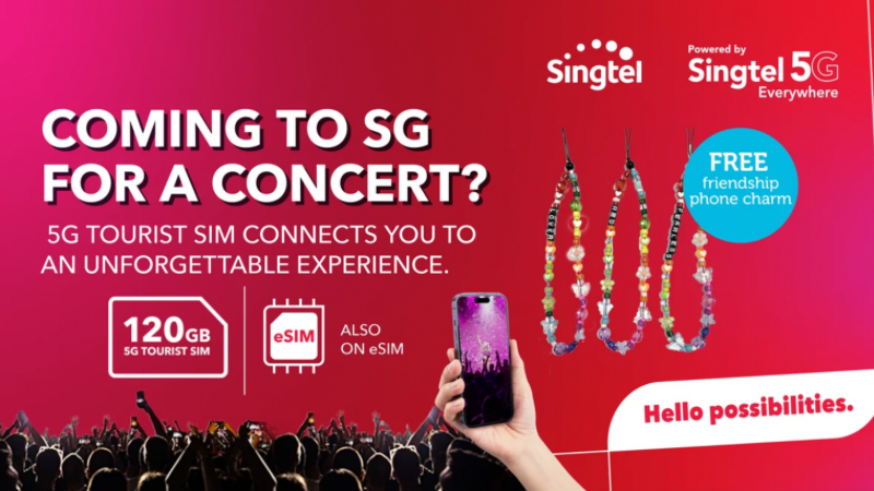 Singtel Tourist SIM Cards Promotion