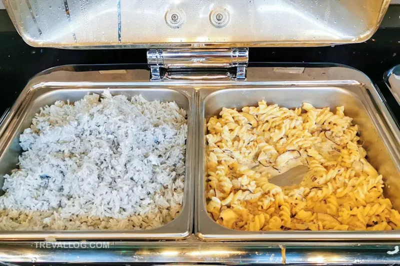 Hotel Faber Park Breakfast - Nasi lemak and pasta