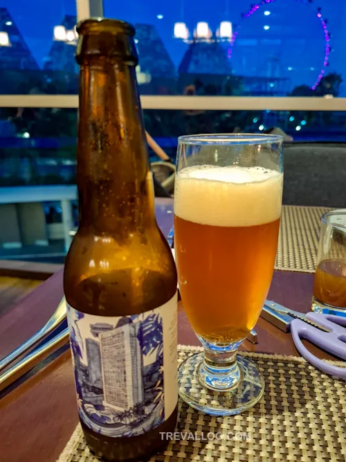 The Portman Lager, the specially brewed beer by Paulaner for Pan Pacific