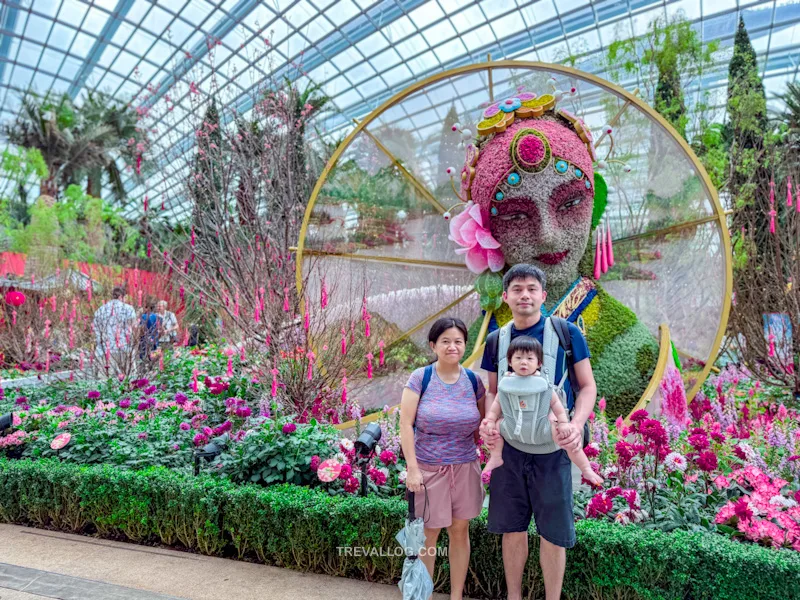 CNY 2025 - Chinese New Year Gardens by the Bay - Spring Blossoms at Flower Dome