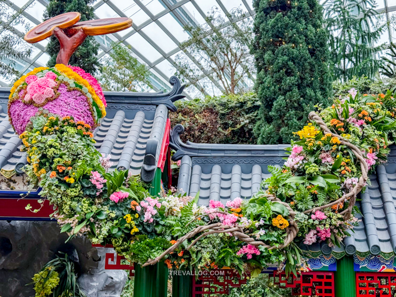 CNY 2025 - Chinese New Year Gardens by the Bay - Spring Blossoms at Flower Dome