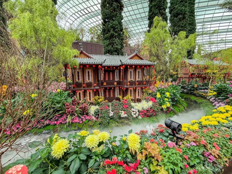 CNY 2025 - Chinese New Year Gardens by the Bay - Spring Blossoms at Flower Dome