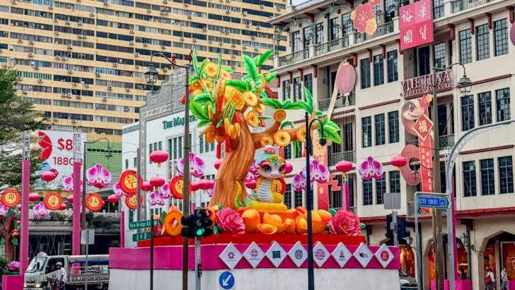 Chinatown Chinese New Year 2025 - Snake Lantern Main Junction