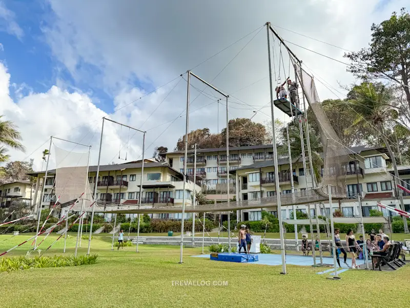 Club Med Bintan Review - Activity - Flying Trapeze