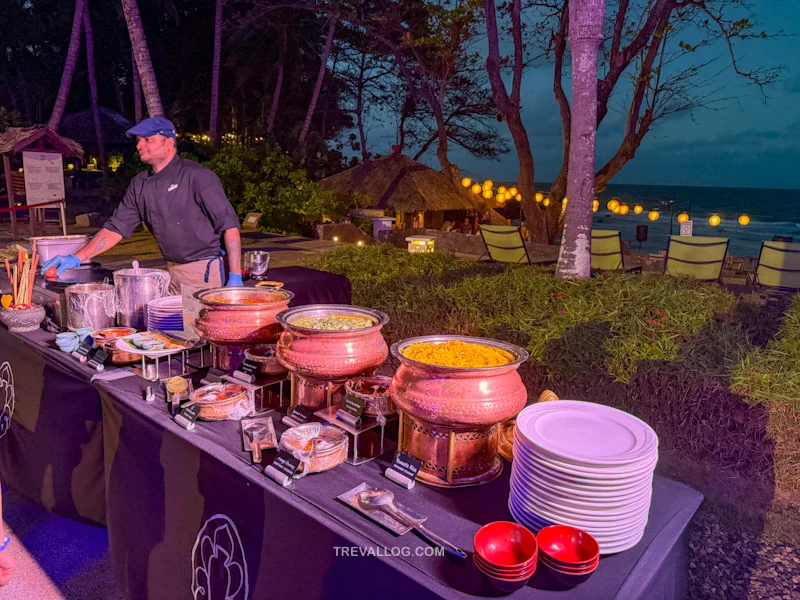 Club Med Bintan Review - White Pool Dinner