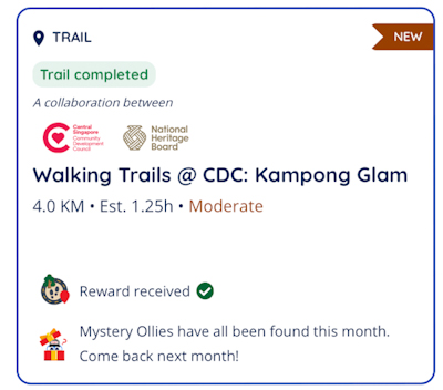 CDC Walking Trail - Overview Info