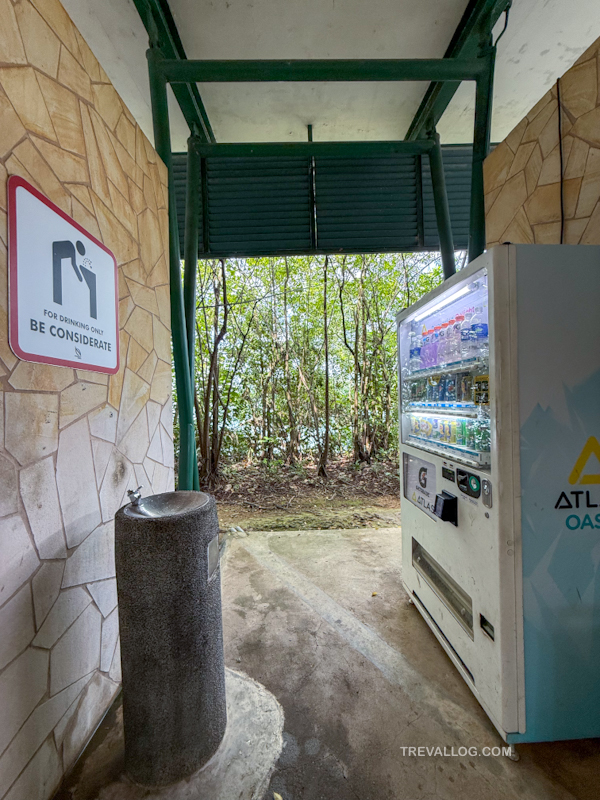 Labrador Nature Park - Water Fountain and Vending Machine at Toilet C